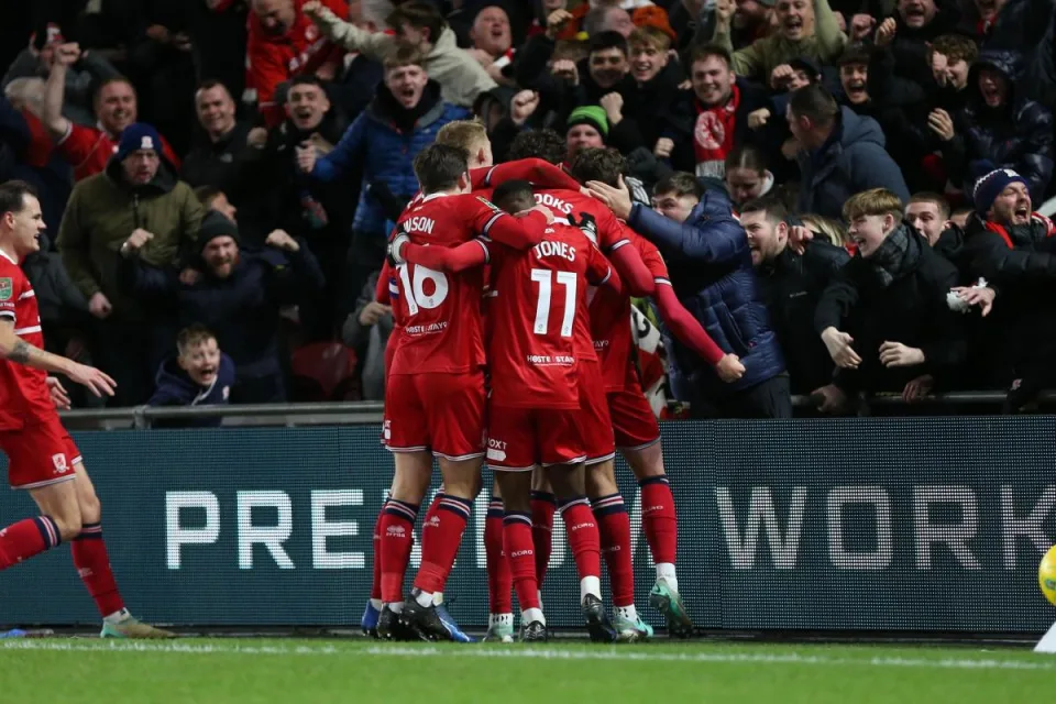 Middlesbrough masterclass stuns Chelsea in EFL Cup semi-final